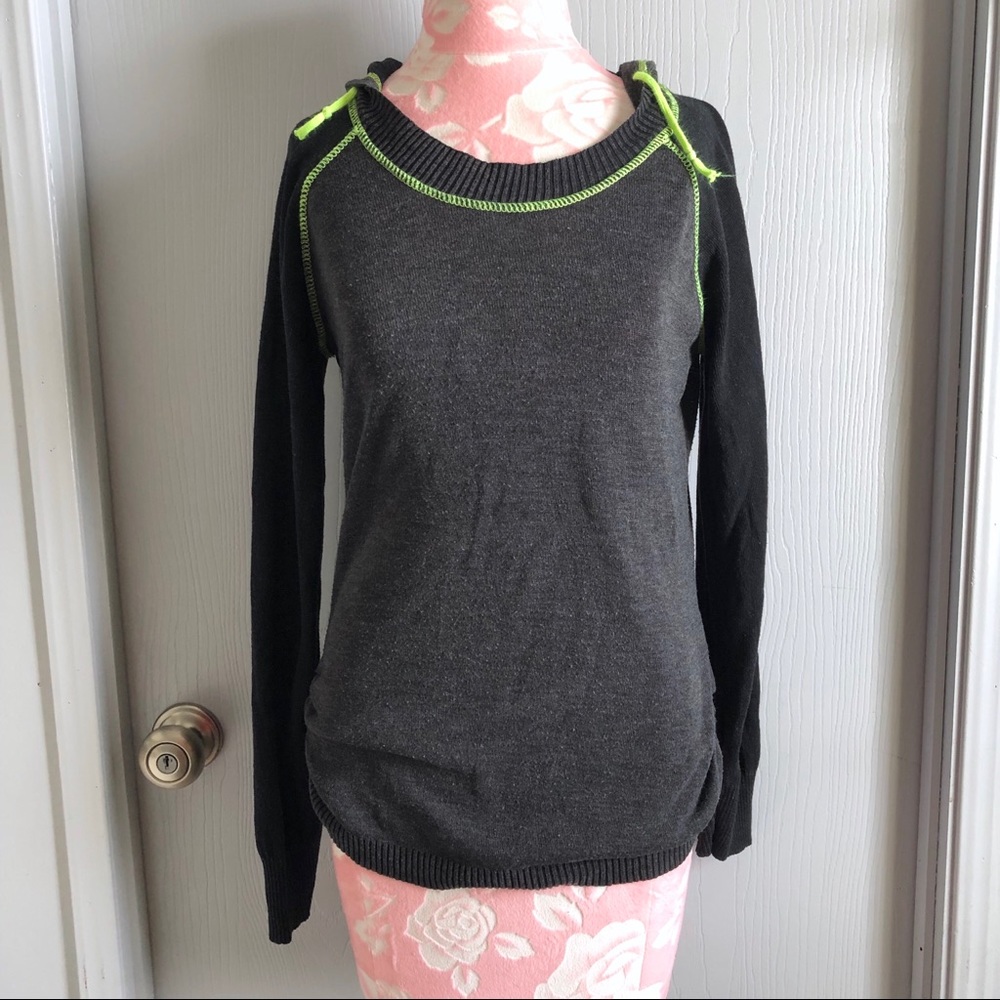❤️3 for $10!❤️ Lightweight Two Tone Gray Hoodie